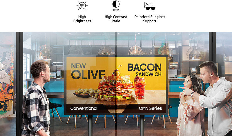 Samsung SMART LCD Signage OM55N-D