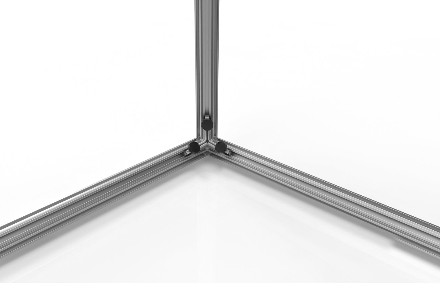 Deckenhänger Würfel mit Stoffgrafik 1m x 1m - modularedisplays.com