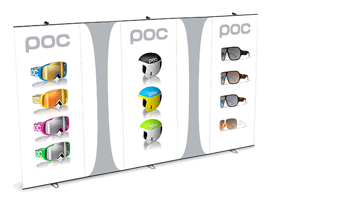 Banner System Expand LinkWall 900 x 2200 mm - modularedisplays.com