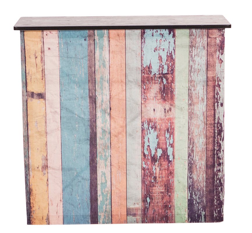 Faltbare Messetheke mit Textildruck - modularedisplays.com