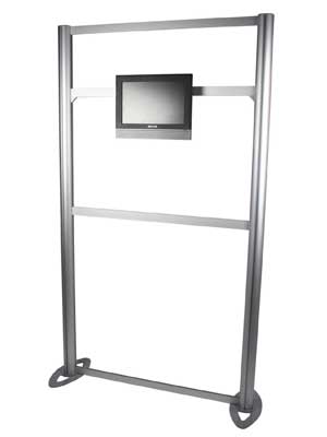 Messekit mit Monitor-Halterung - modularedisplays.com