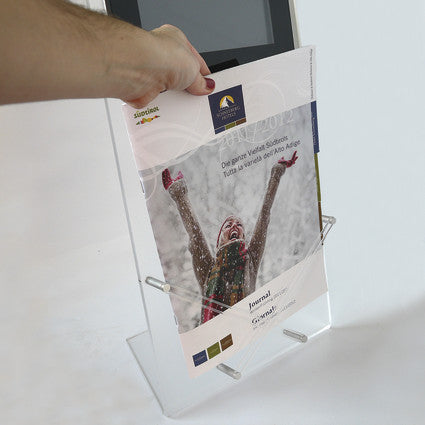 Multimedia Tischaufsteller Wingoomedia 8 Zoll - modularedisplays.com