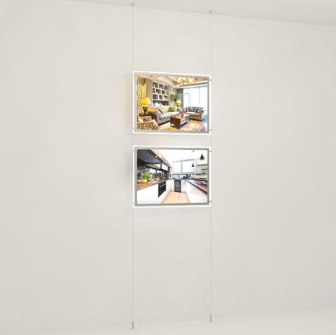 Led Postertaschen DIN A2 - modularedisplays.com