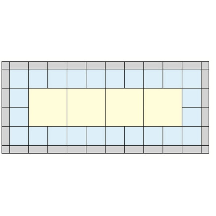 Aktionsboden 2,5m x 1m - modularedisplays.com