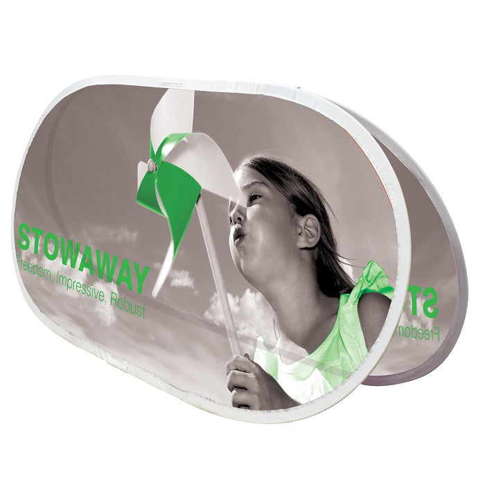 Beachbanner Stowaway 1700x850 inkl. Textildruck - modularedisplays.com