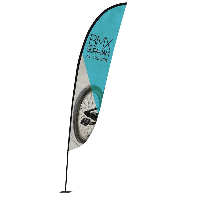 Beachflag Flügel 3,4m inkl. Druck - modularedisplays.com