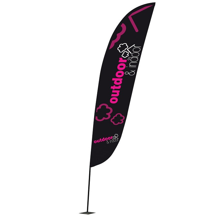 Beachflag Flügel 2,8m inkl. Druck