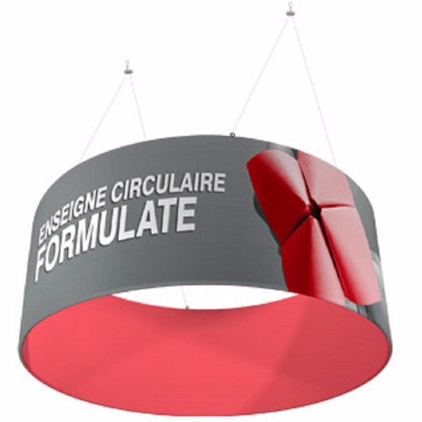 Deckenhänger aus Aluminiumrohren 1.5m x 0,8m - modularedisplays.com