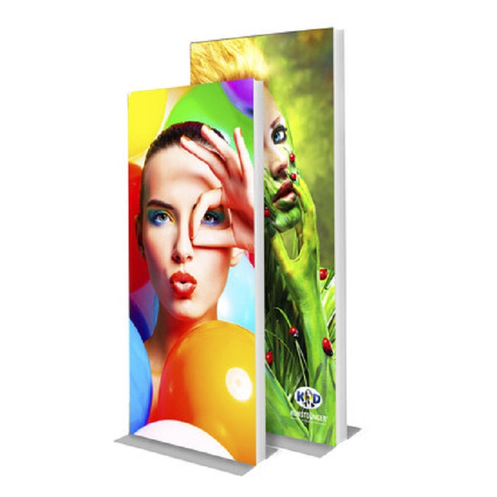 Led Leuchtsäule mit Textildruck 1800x800mm