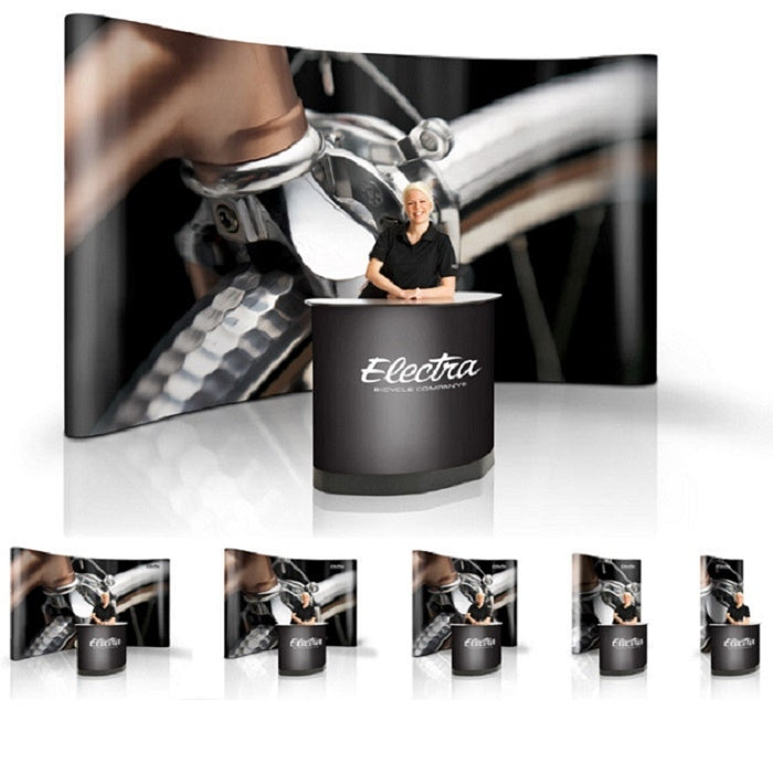 PopUp Faltwand Expand MediaWand 2x3 (gebogen oder gerade) - modularedisplays.com