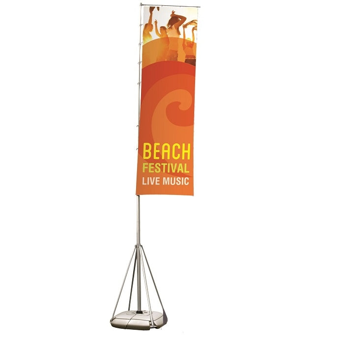 Fahnenmast Wind Dancer 5m inkl. Digitaldruck - modularedisplays.com