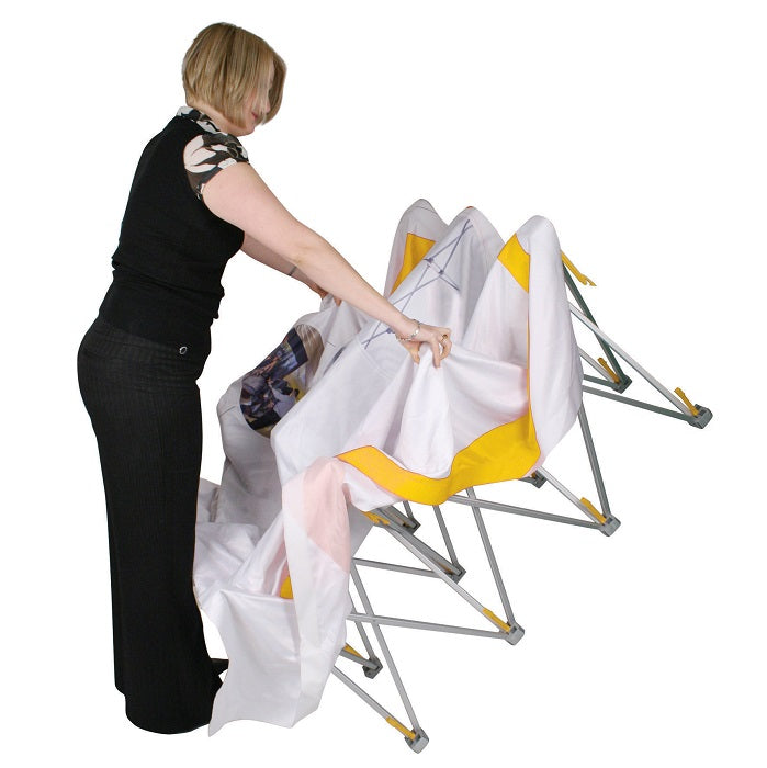 Faltwand Messedisplay HopUp 3x3 - modularedisplays.com