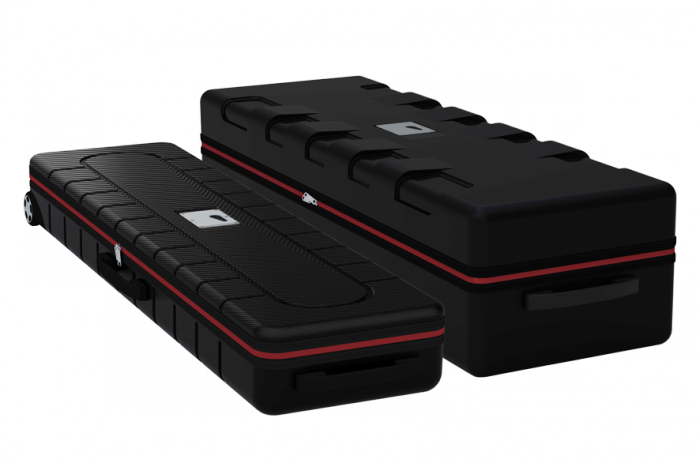 LED clamping frame, trade fair wall in different widths, including textile printing