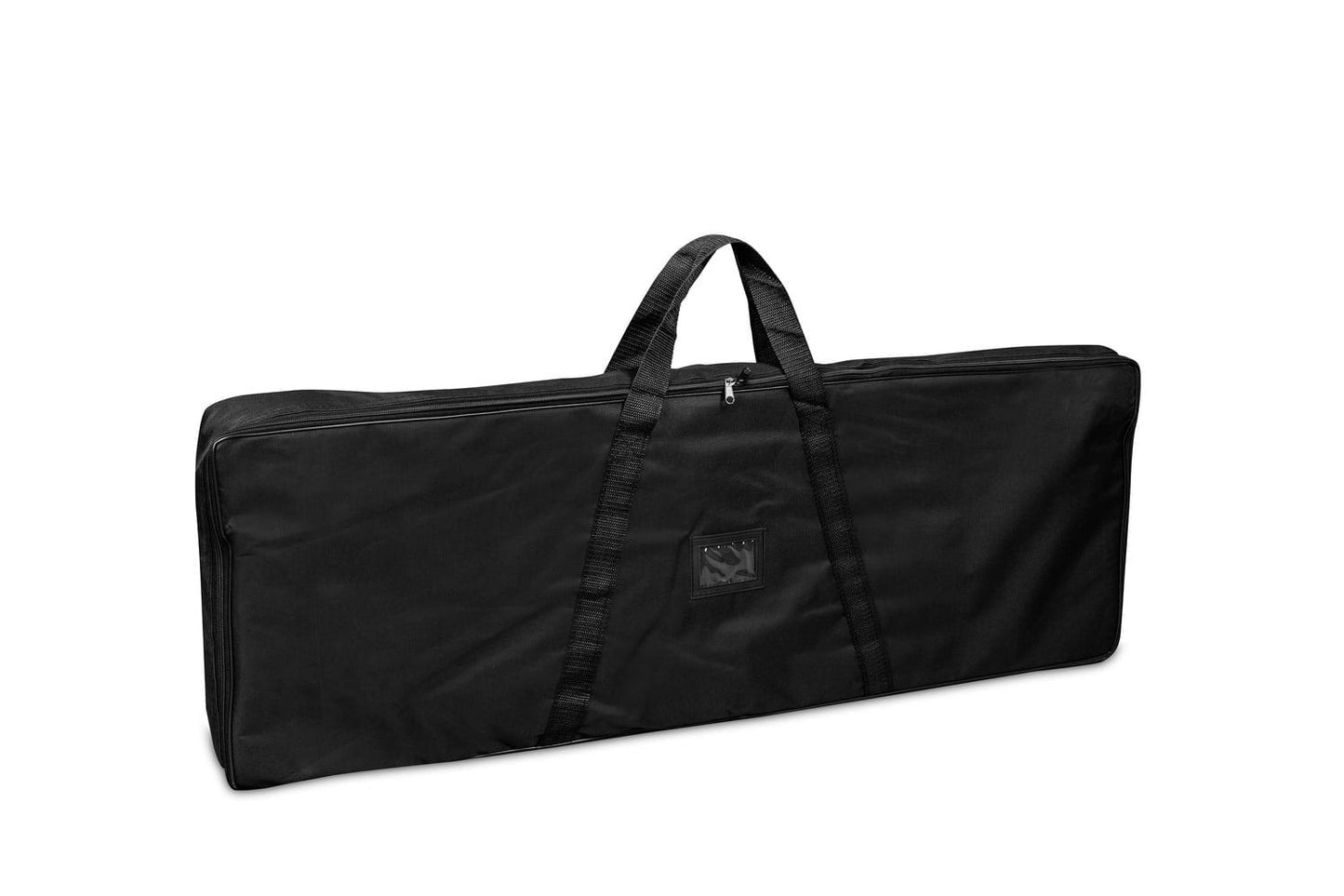 LED counter including textile print and block-out