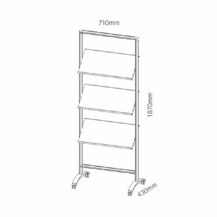 Freistehende Regalsysteme Rack Soistes - modularedisplays.com