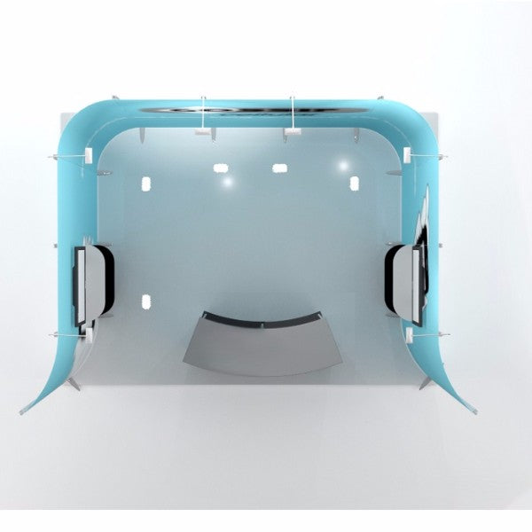 ISOFrame Wave Messestand 3x4m - modularedisplays.com