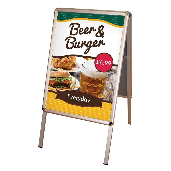 Kundenstopper A-Sign Board DIN A2 - modularedisplays.com