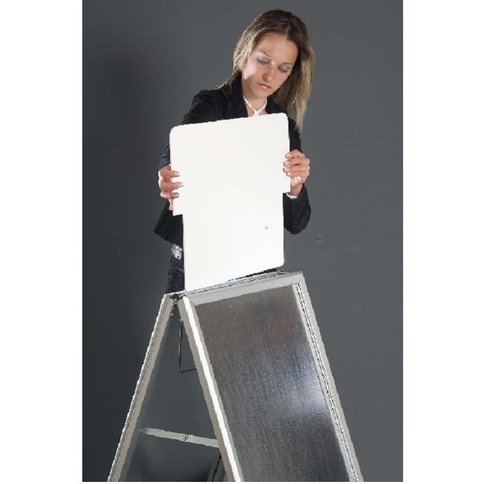 Kundenstopper Centerstand DIN A1 - modularedisplays.com