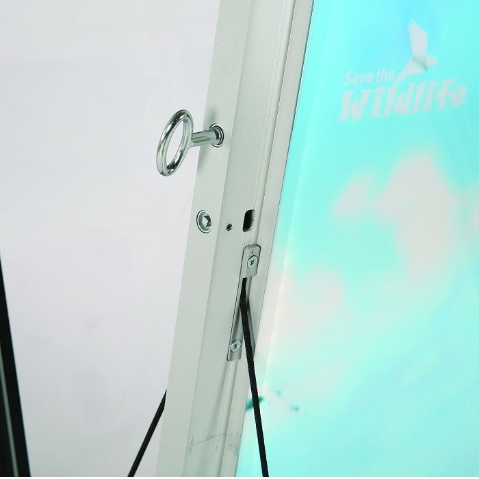 Kundenstopper LED Pro A1 - modularedisplays.com