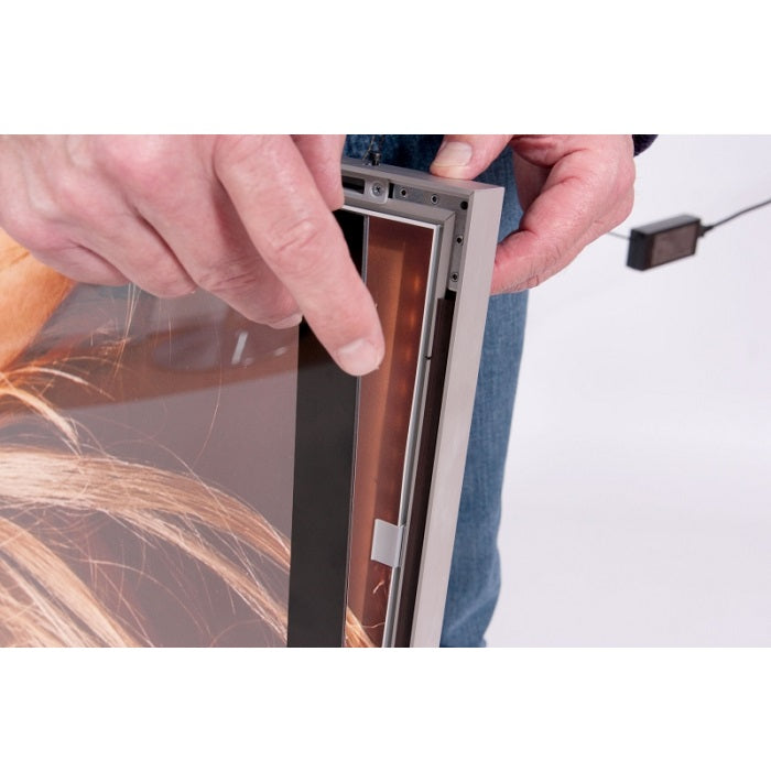 LED Magnetrahmen DIN A1 einseitig - modularedisplays.com