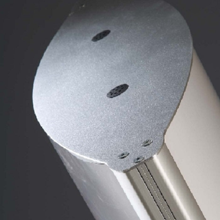 Freistehende Gewölbte Leuchtsäule 600 x 1700mm - modularedisplays.com