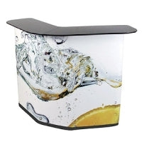 Messetheke Pegasus inkl. Grafikmantel - modularedisplays.com