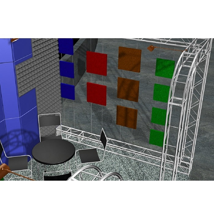 Modularer Messestand aus Paneelen - modularedisplays.com