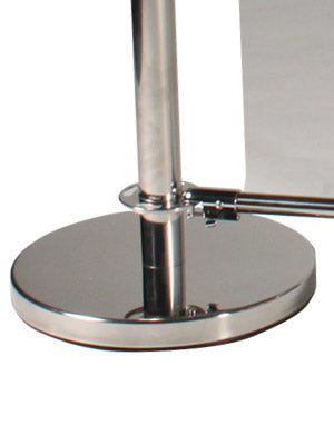 Absperrung Kit 200cm mit Textildruck - modularedisplays.com