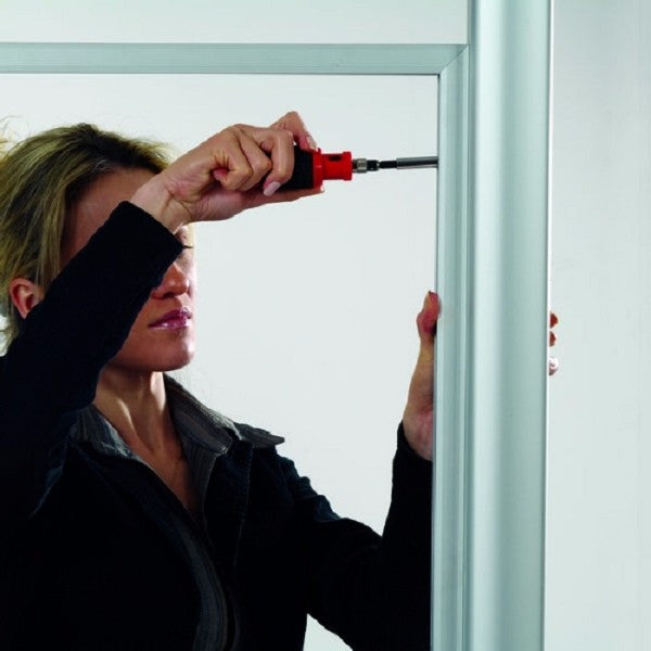 Plakatständer Multistand mit Einschubrahmen 4 x DIN A2 - modularedisplays.com