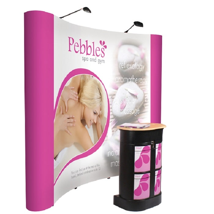 Pop-Up Messestand 3x3 Evolution Xpress - modularedisplays.com