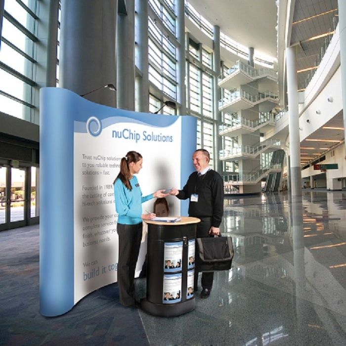 Pop-Up Faltdisplay Impact Bundel 3x3 mit Digitaldruck - modularedisplays.com