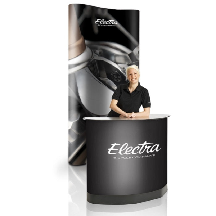 PopUp MediaWand 1x3 (gebogen oder gerade) - modularedisplays.com