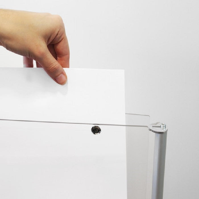 Posterhalter Maxilibro Suspension 700 x 500 - modularedisplays.com