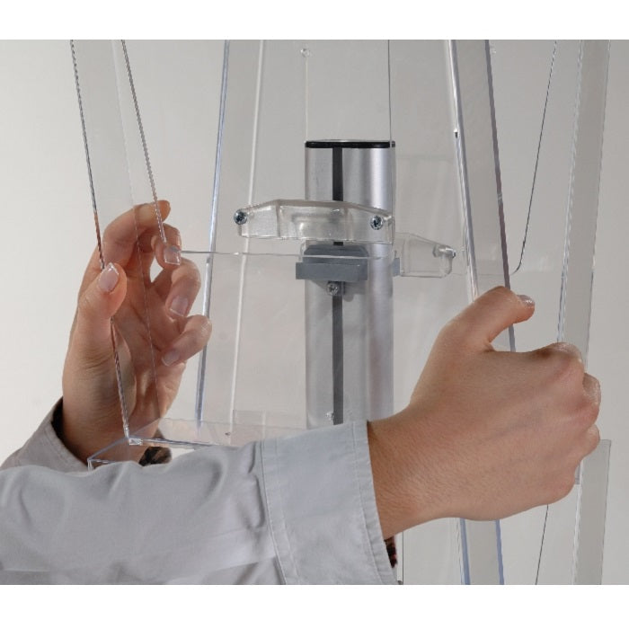 Prospektständer Multiside 10 x DIN A4 - modularedisplays.com