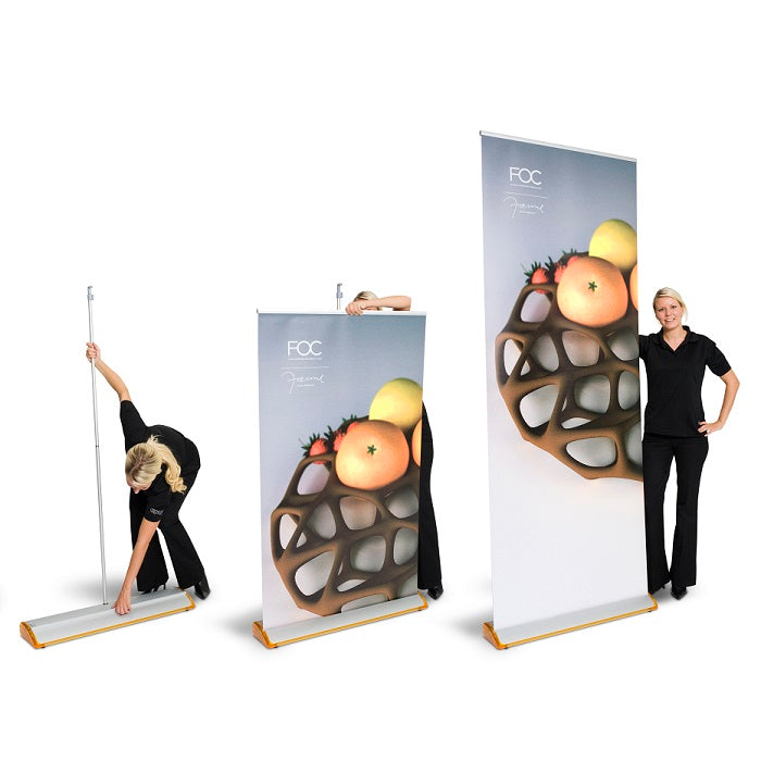 Roll-Up Expand QuickScreen 3 1000mm inkl. Druck - modularedisplays.com