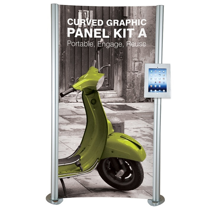 Tragbare Messewand 2mx2m inkl. Digitaldruck - modularedisplays.com