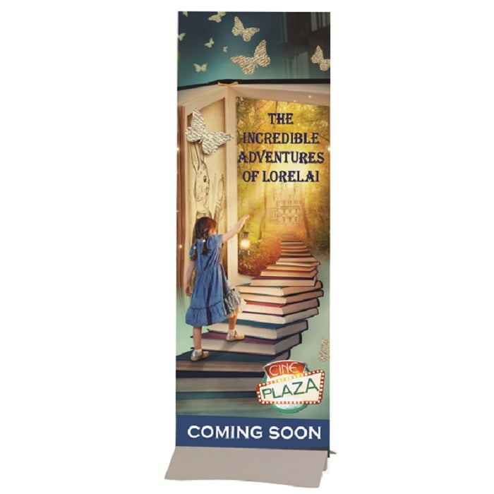 Werbeaufsteller Wedge 100cm - modularedisplays.com