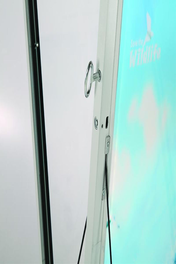 LED Kundenstopper WindPro® LED A1 - modularedisplays.com