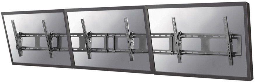 Samsung menu board 3x 43 inches + 3x monitor holder for wall mounting complete set