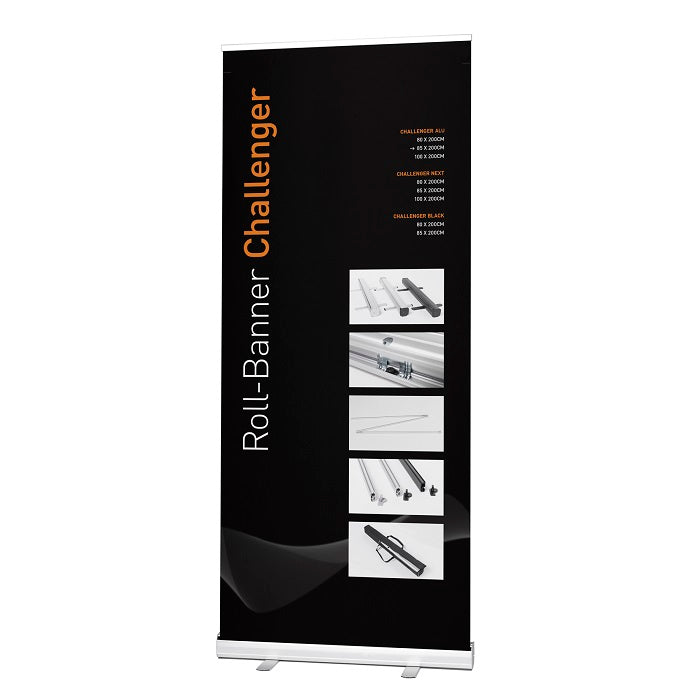 RollUp Banner Challanger 800 mit Digitaldruck - modularedisplays.com