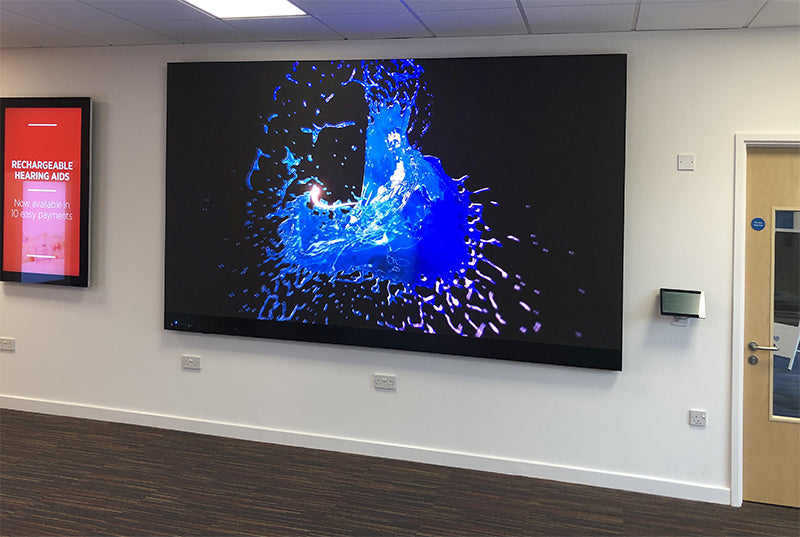 LED presentation video walls Fine Pitch P1.6 and P1.9