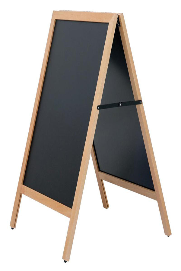 Holz Kundenstopper Economy Indoor 600 x 780mm - modularedisplays.com