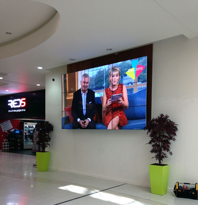 LCD video wall display 49 inches and 55 inches