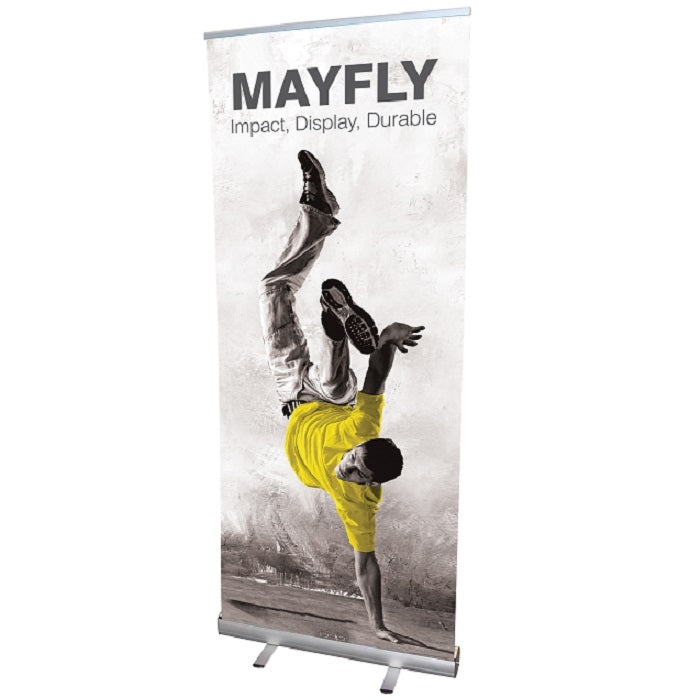 Mayfly RollUp Bannerdisplay 850 mit Digitaldruck - modularedisplays.com