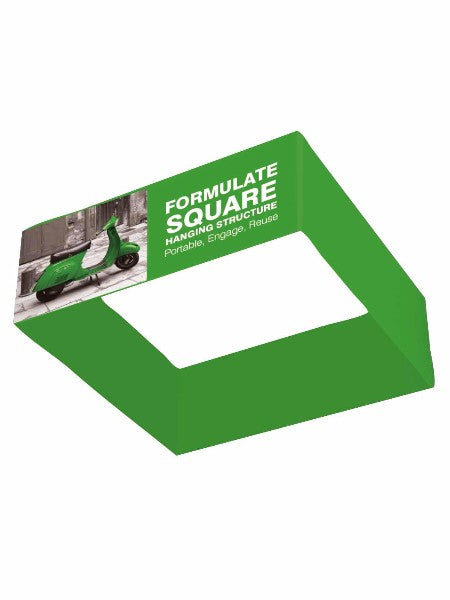 Messestand Deckenhänger quadrat 4,9m - modularedisplays.com