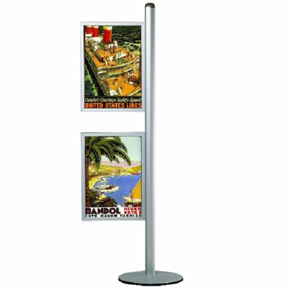 Plakatständer Multistand mit Einschubrahmen 4 x DIN A2 - modularedisplays.com