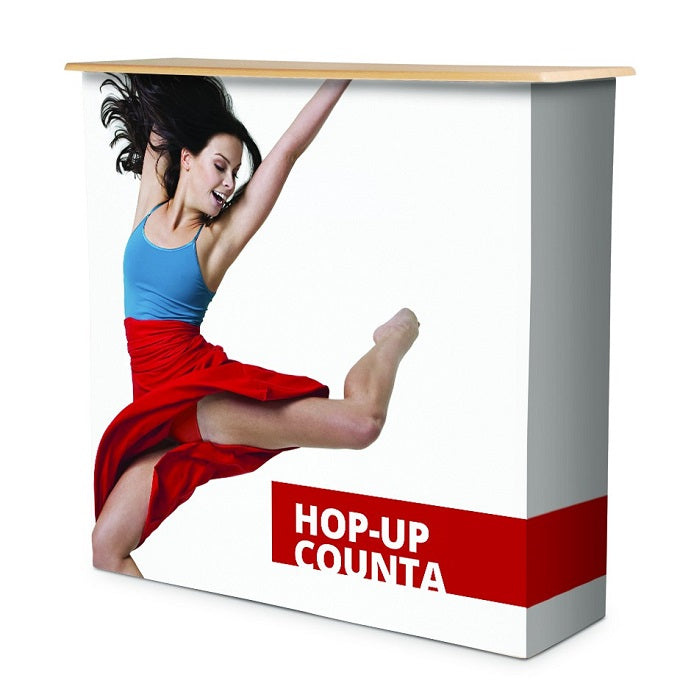 Promotiontheke HopUp inkl. Grafikmantel - modularedisplays.com