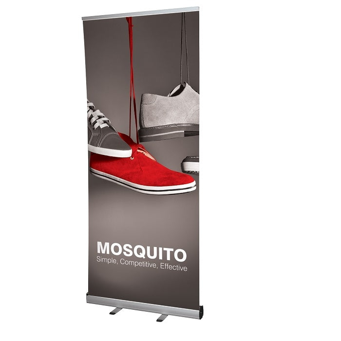 Roll-Up Banner Mosquito 850mm, inkl. Bannerdruck - modularedisplays.com